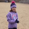 Shires Equestrian Shires Kids' Lilac Tikaboo Hoodie