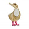 DCUK DCUK Natural Spotty Welly Ducky