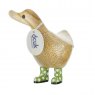 DCUK DCUK Natural Spotty Welly Ducky