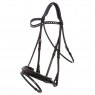 Imperial Riding Imperial Riding Snaffle Bridle Irhdi Layla Black/Chrystal