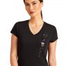 Ariat Ariat Women's Vertical Logo V T-Shirt