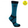 Woof Wear Woof Waffle Knit Bamboo Short Riding Socks - Pack Of 2