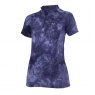 Shires Equestrian Shires Aubrion Revive Short Sleeve Base Layer - Navy Tie-Dye