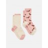 Joules Joules Everyday 2Pk Socks One Size