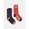 Joules Joules Men's Kingsbury Socks 2Pk