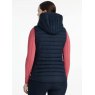 LeMieux Lemieux Rose Hooded Puffa Gilet