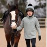 Shires Equestrian Shires Aubrion React Young Rider Half Zip Fleece Sage