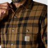 Carhartt Carhartt Men's Relax Fit Flannel Sherpa Lined Shirt Jacket