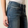 Ariat Ariat Women's Mid Rise Stretch Straight Leg Jeans