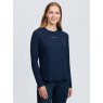 LeMieux LeMieux Long Sleeve Sports Tee , Navy